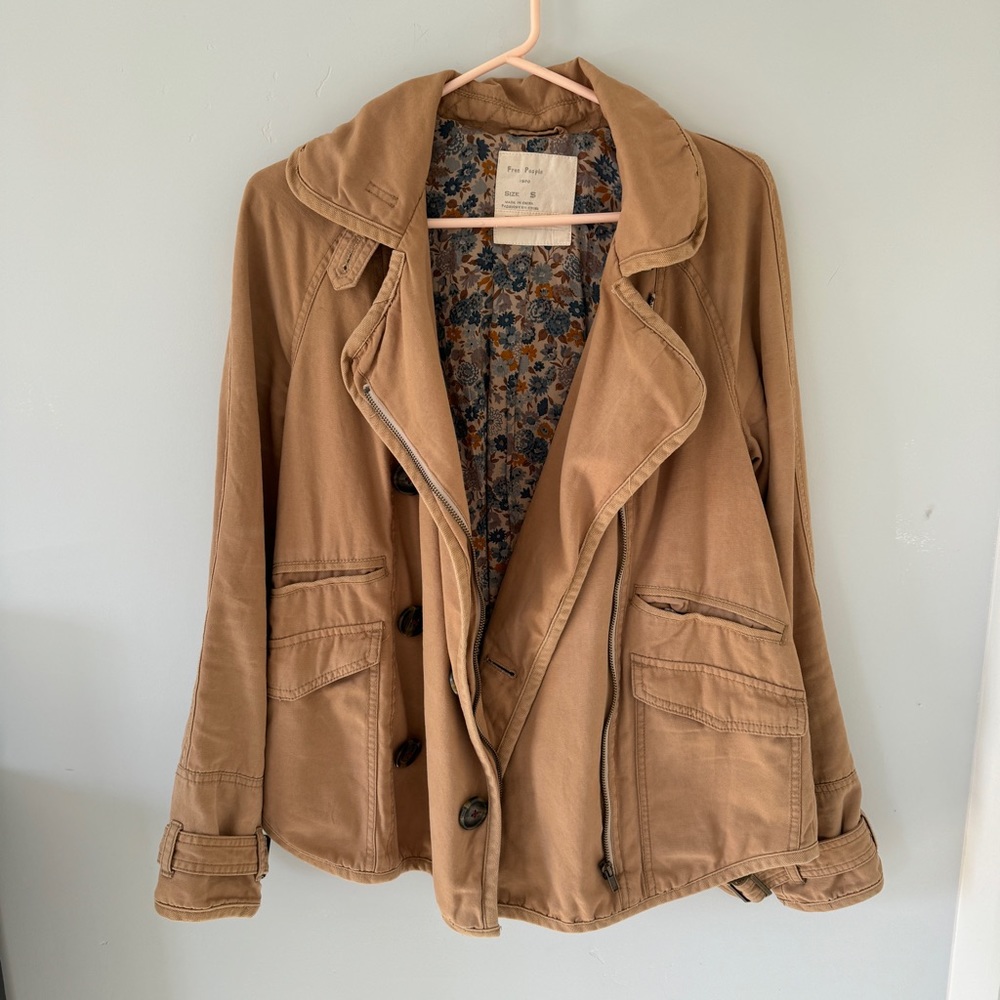 Free People Canvas Coat